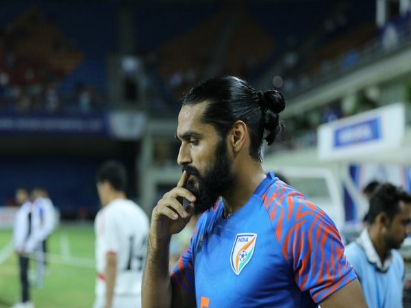 Indian football team defender Sandesh Jhingan (Photo/Indian Football Team Twitter)