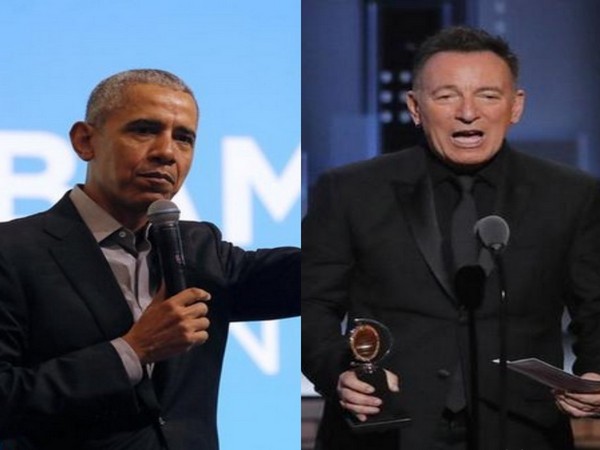 Barack Obama and Bruce Springsteen Barack Obama and Bruce Springsteen