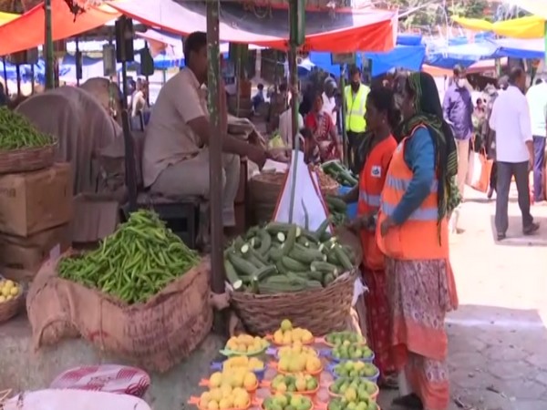 Visual from the vegetable market in Hyderbad. Visual from the vegetable market in Hyderbad.