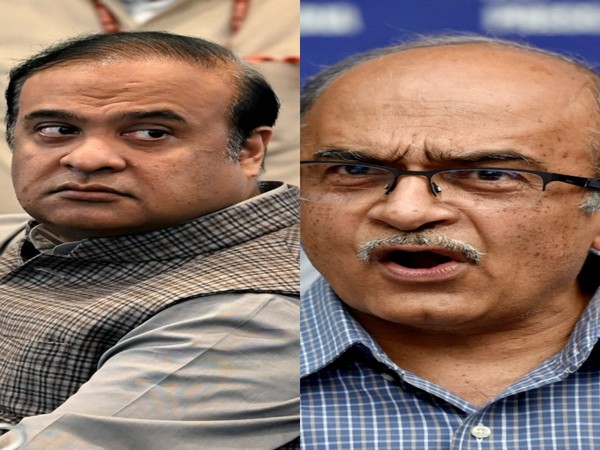 Assam Chief Minister Himanta Biswa Sarma, Advocate Prashant Bhushan (Photo:ANI)