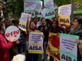 Students in Delhi, Bengaluru protest demanding immediate release of Disha Ravi - Vimarsana News