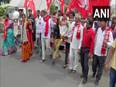 Telangana: CPI stages protest in Hyderabad against hike in fuel prices - Vimarsana News