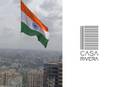 Gujarat's highest tricolour hoisted at 321 feet on the tallest residential building in Surat, Casa Riviera by Vasu Pujya and Marvela Group - Vimarsana News