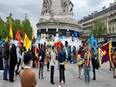 Asian, African dissidents hold protests in Paris against China - Vimarsana News