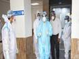 Dharmendra Pradhan visits hospital in Odisha's Angul wearing PPE suit - Vimarsana News