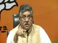 Delhi Government is under control of ration mafia, says Ravi Shankar Prasad - Vimarsana News