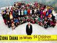 Mizoram man who headed world's largest family, with 39 wives, 94 children, dies - Vimarsana News