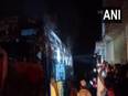 Six dead, 17 injured as bus catches fire in Rajasthan's Jalore - Vimarsana News