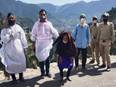 Centenarian woman sets example by taking first dose of Covid vaccine in J-K's Udhampur - Vimarsana News