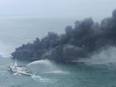 Indian Coast Guard rushes help to douse fire on container ship off Sri Lankan coast - Vimarsana News