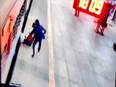 Clerk saves woman stuck in space between train, platform - Vimarsana News