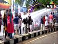 BJP workers demand Kerala Speaker's resignation, protest outside State Assembly in Thiruvananthapuram - Vimarsana News