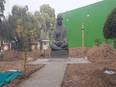 Mahatma Gandhi statue at Parliament relocated to Gate number 3 - Vimarsana News
