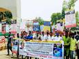 Protest held outside Chinese embassy in Bangladesh demanding compensation for workers' deaths - Vimarsana News