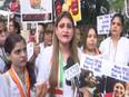 Goa Pradesh Mahila Congress protests against recent LPG price hike - Vimarsana News
