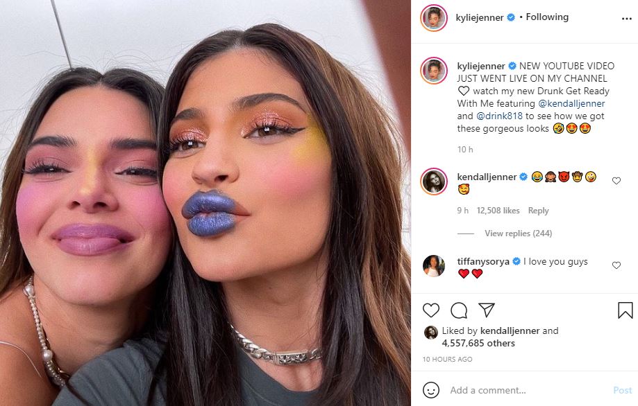 Kendall Kylie Jenner Got Drunk While Doing Their Makeup Tutorial Video