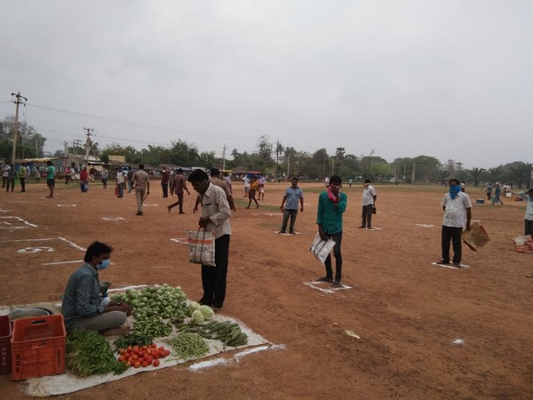 Visual from a vegetable market in Vizianagaram district. Visual from a vegetable market in Vizianagaram district.