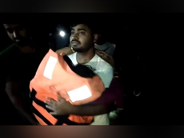 A visual from the rescue operation (Photo/ANI) A visual from the rescue operation (Photo/ANI)