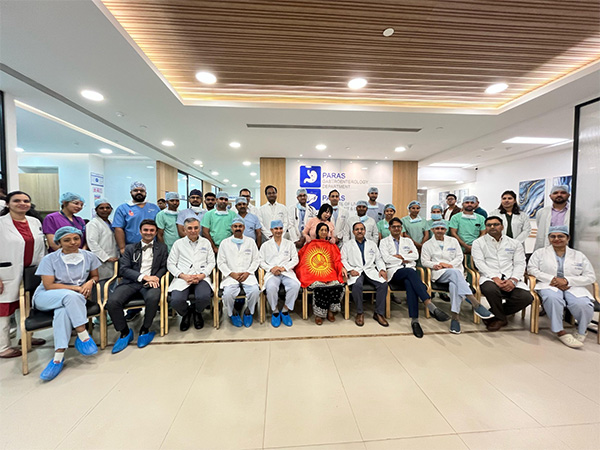 Gurugram hospital performs world's first living donor liver transplant with double heart valve surgery (Photo/ANI)