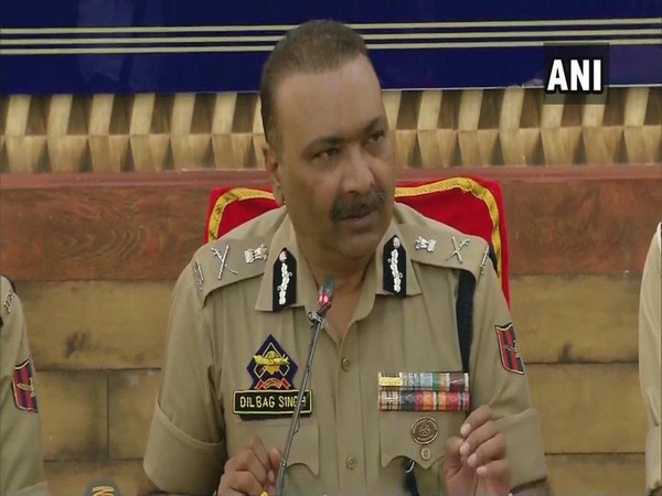 J-K DGP Dilbagh Singh. File photo/ANI J-K DGP Dilbagh Singh. File photo/ANI
