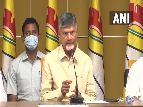 Former Andhra Pradesh Chief Minister and Telugu Desam Party (TDP) chief Chandrababu Naidu. 