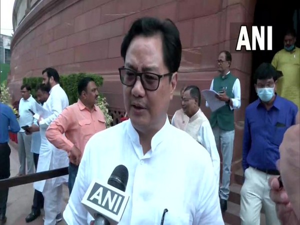 Union Law and Justice Minister Kiren Rijiju. (File photo)