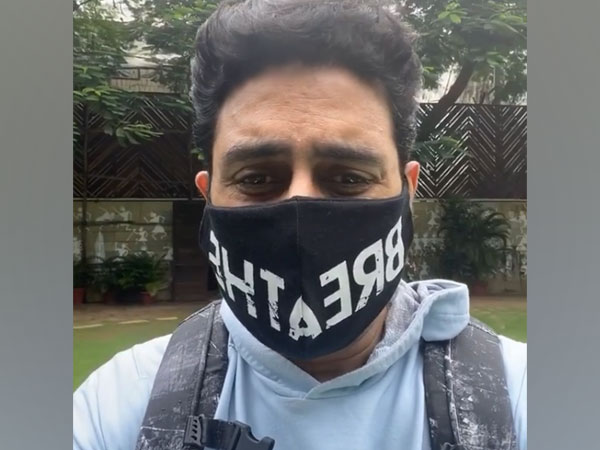 A still from the video shared by actor Abhishek Bachchan (Image source: Instagram)