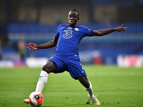 Chelsea's N'Golo Kante in action Chelsea's N'Golo Kante in action