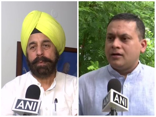 BJP leaders RP Singh, Amit Malviya (Photo/ANI) 