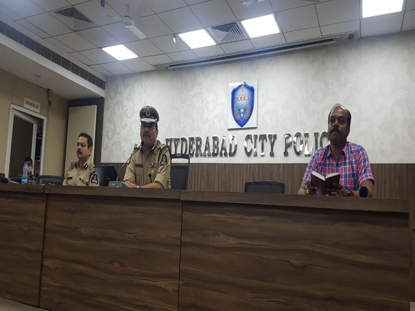 Anjani Kumar, Commissioner of Police (CP), Hyderabad City addressing a press conference on Wednesday. Photo/ANI Anjani Kumar, Commissioner of Police (CP), Hyderabad City addressing a press conference on Wednesday. Photo/ANI