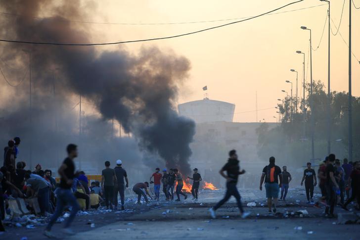 Iraq anti-govt protests: Death toll rises to 60, over 2,500 wounded