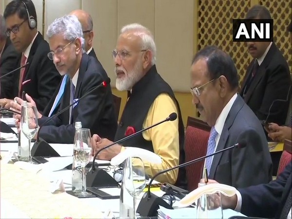 Prime Minister Narendra Modi during the delegation-level talks in Tamil Nadu on Saturday (Photo/ANI) Prime Minister Narendra Modi during the delegation-level talks in Tamil Nadu on Saturday (Photo/ANI)