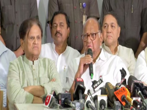 Congress leader Ahmed Patel and NCP chief Sharad Pawar Congress leader Ahmed Patel and NCP chief Sharad Pawar