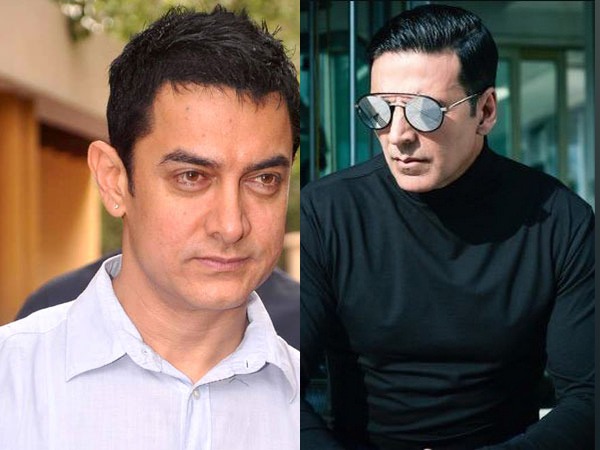 Actors Aamir Khan and Akshay Kumar Actors Aamir Khan and Akshay Kumar