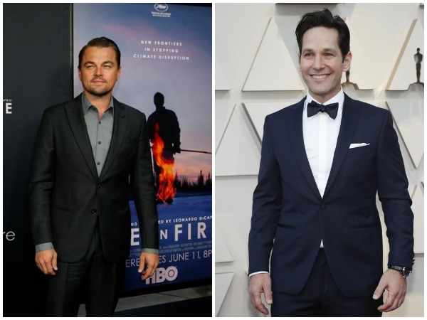 Paul Rudd and Leonardo DiCaprio Paul Rudd and Leonardo DiCaprio