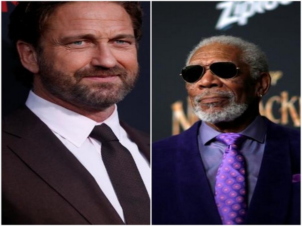 Gerard Butler all praise for Morgan Freeman's stunts in 'Angel Has Fallen'