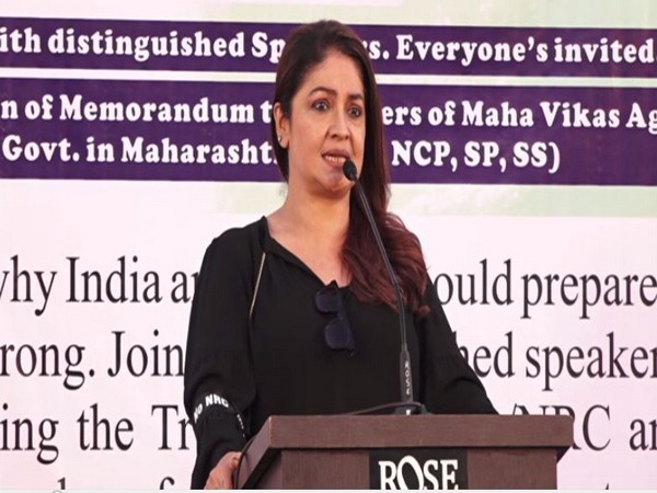 Pooja Bhatt at a conference in Mumbai (Photo/ANI) Pooja Bhatt at a conference in Mumbai (Photo/ANI)