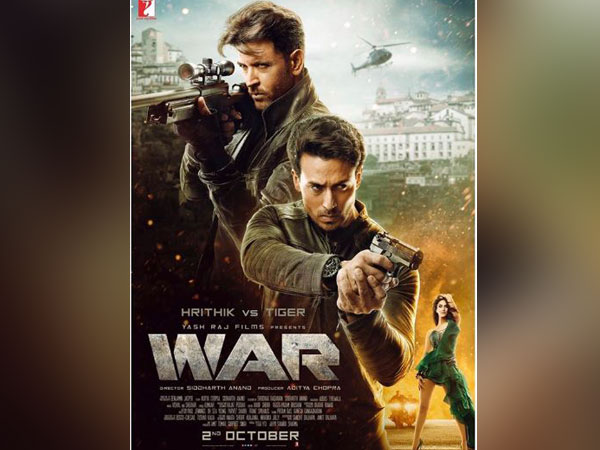 The poster of ?War? (Image courtesy: Instagram) The poster of ?War? (Image courtesy: Instagram)