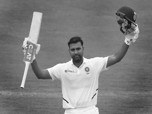 Rohit Sharma smashes his first double century in Test (Photo: BCCI's Twitter) Rohit Sharma smashes his first double century in Test (Photo: BCCI's Twitter)
