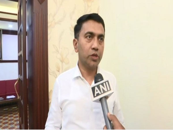 Chief Minister Pramod Sawant speaking to ANI in Panaji on Saturday. Photo/ANI Chief Minister Pramod Sawant speaking to ANI in Panaji on Saturday. Photo/ANI