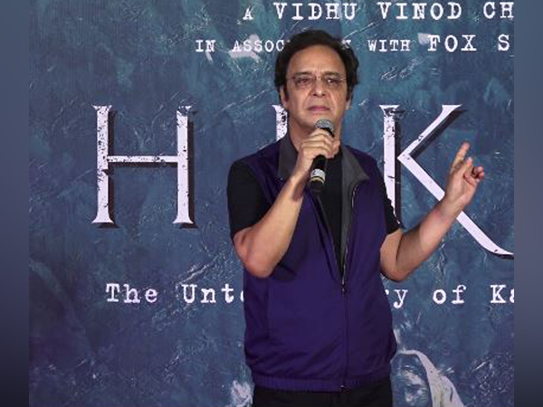 Director Vidhu Vinod Chopra during the screening of film 'Shikara' (Photo/ANI) Director Vidhu Vinod Chopra during the screening of film 'Shikara' (Photo/ANI)