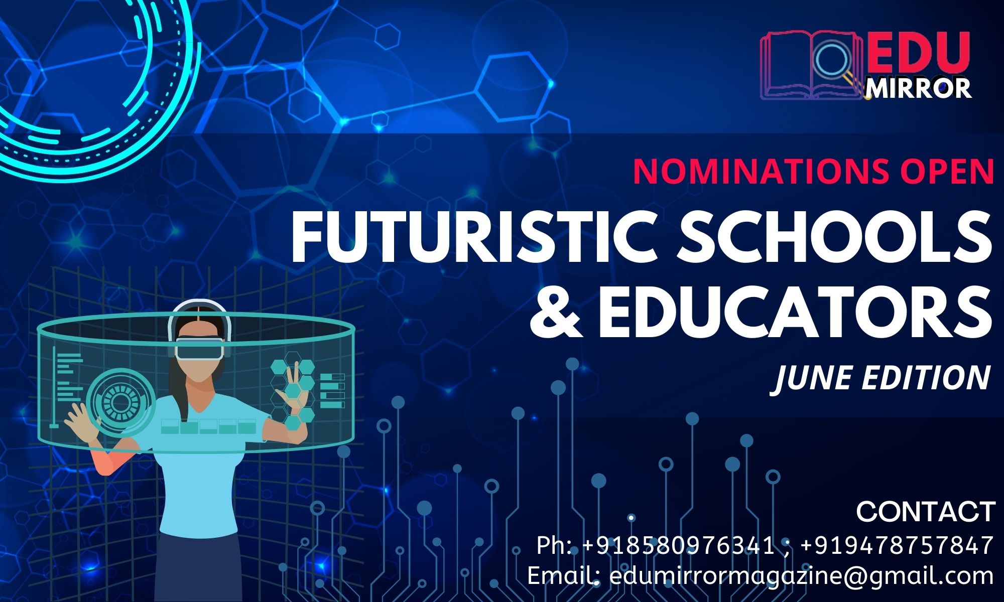 EduMirror Conducts Top Futuristic Schools And Educators Of 2022 