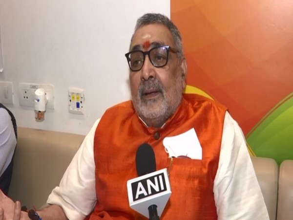 Union Minister of Rural Development Giriraj Singh (Photo/ANI)
