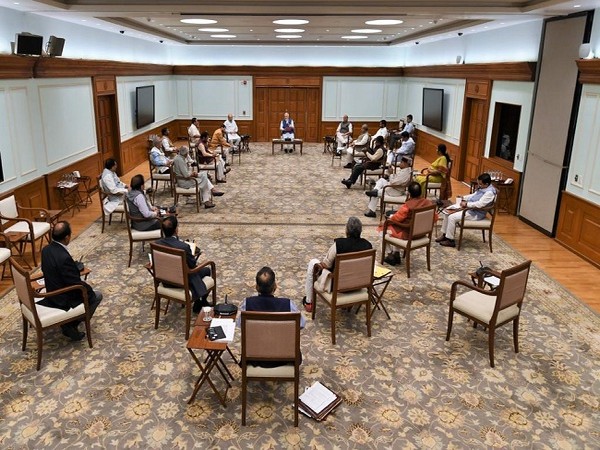 A view of Union Cabinet meeting in New Delhi on Wednesday. Phota/ANI A view of Union Cabinet meeting in New Delhi on Wednesday. Phota/ANI