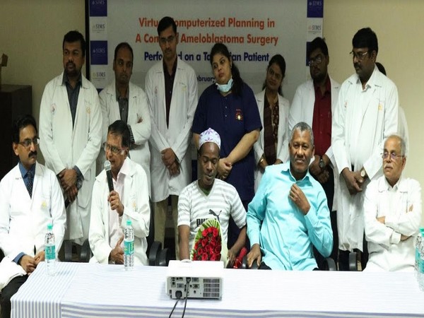 SIMS Hospital gives a new lease of life to a 38-year old Tanzanian affected by ameloblastoma SIMS Hospital gives a new lease of life to a 38-year old Tanzanian affected by ameloblastoma