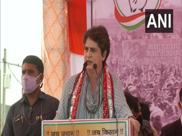 Congress General Secretary Priyanka Gandhi [File Photo/ANI]