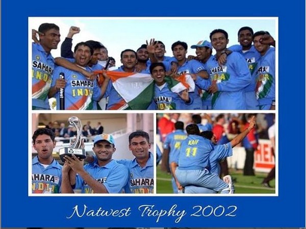 Indian team celebrating after Natwest final triumph (Photo/ Yuvraj Singh Instagram)