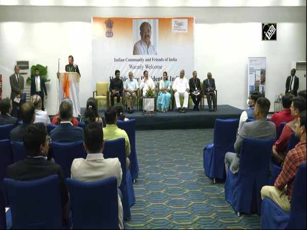Reforms are need of the hour, our aim is to make people happy: Vice President Naidu in Gabon