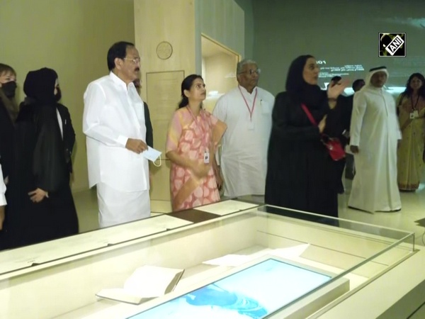 Vice President Venkaiah Naidu visits National Museum of Qatar