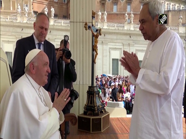 Odisha CM Naveen Patnaik meets Pope Francis in Vatican City